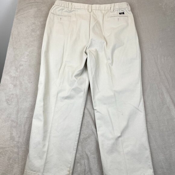 Dockers Mens Twill Pants 42x30 Relaxed Fit No Wrinkle Vintage Sep 1999 - Picture 12 of 13